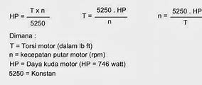 Beri Contoh Menghitung Jumlah Putaran Motor Listrik Dc
